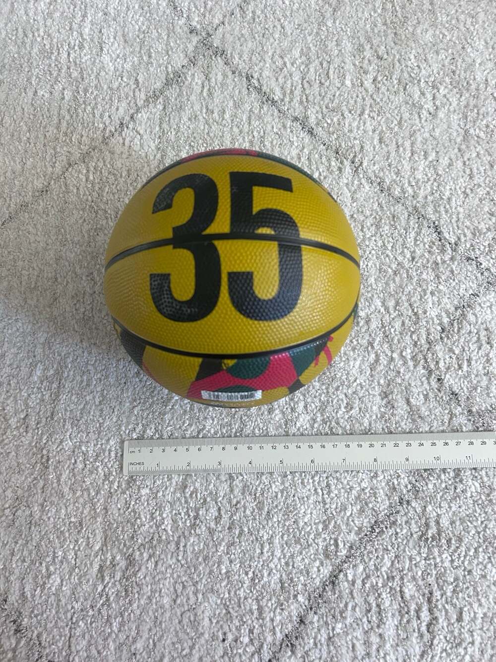 Nike Kevin Durant KD 35 Basketball Size 3 - Picture 3 of 6